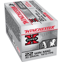 Winchester 22 WMR 40 Grain JHP 50 Rd